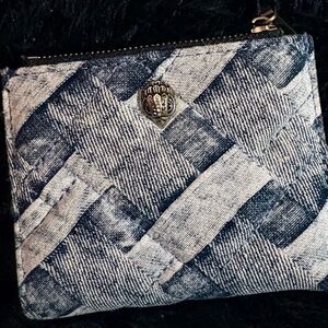 Kurt Geiger- Kensington Denim Zip Wallet